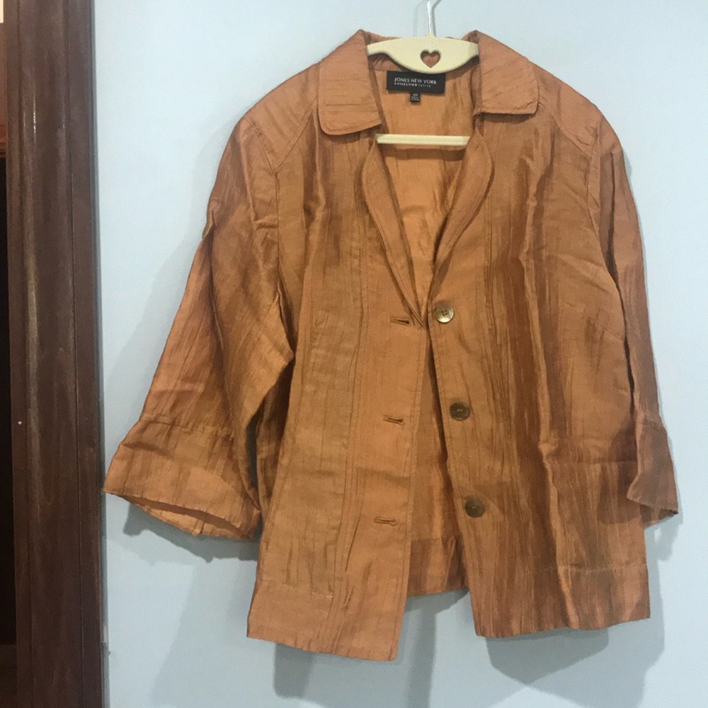 Jones New York Women's Tan Blazer